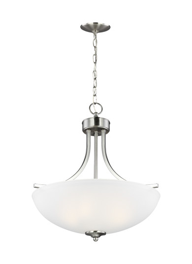 Geary Three Light Pendant in Brushed Nickel (1|6616503EN3-962)