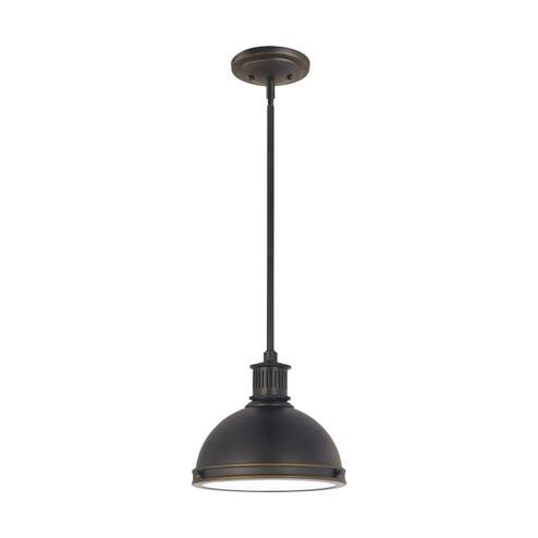 Pratt Street Metal One Light Pendant in Autumn Bronze (1|65085-715)