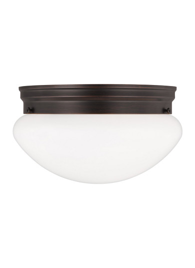 Webster Two Light Flush Mount in Bronze (1|5328EN3-710)