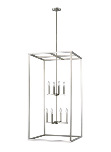 Moffet Street Eight Light Hall / Foyer in Brushed Nickel (1|5234508EN-962)