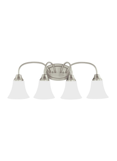 Holman Four Light Wall / Bath in Brushed Nickel (1|44808EN3-962)