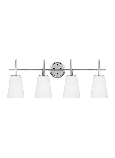 Driscoll Four Light Wall / Bath in Chrome (1|4440404EN3-05)
