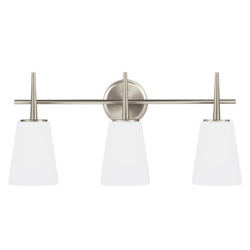 Driscoll Three Light Wall / Bath in Brushed Nickel (1|4440403-962)