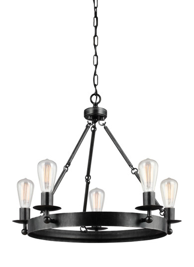 Ravenwood Manor Five Light Chandelier in Stardust (1|3110205-846)
