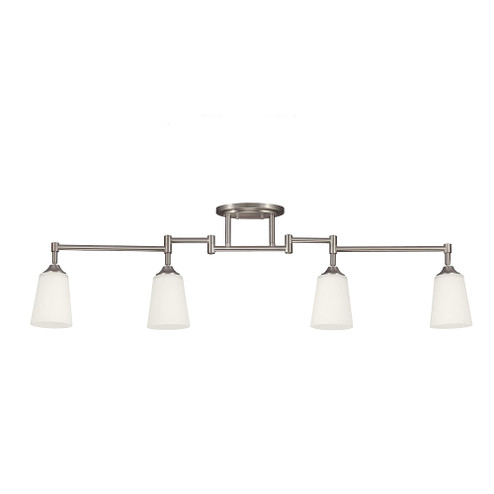 Track Lighting Four Light Track Lighting Kit in Brushed Nickel (1|2530404-962)