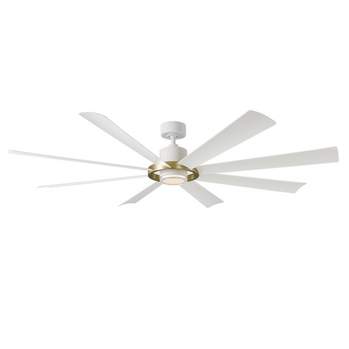 Aura 72''Ceiling Fan in Soft Brass/Matte Black (441|FR-W2303-72L35SBMB)