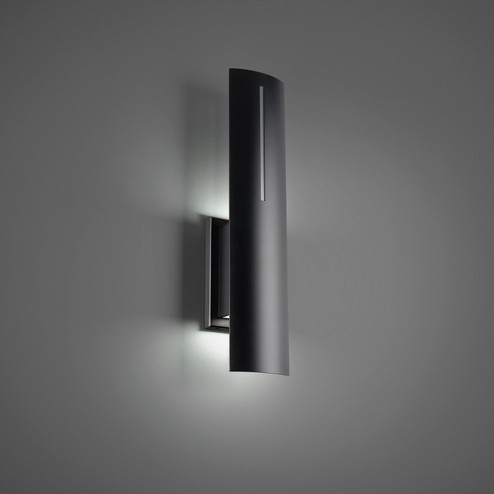 Aegis LED Outdoor Wall Sconce in Black (281|WS-W22320-35-BK)