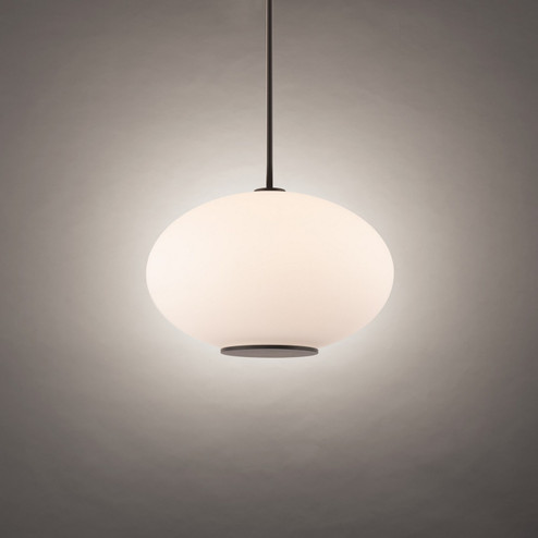 Illusion LED Pendant in Black (281|PD-72316-27-BK)