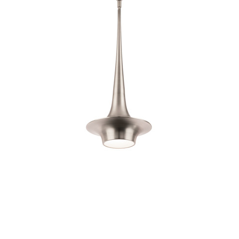 Hugo LED Mini Pendant in Brushed Nickel (281|PD-20324-BN)