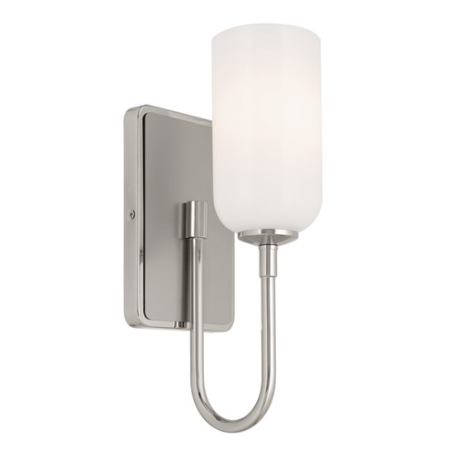 Solia One Light Wall Sconce in Polished Nickel (12|55161PN)