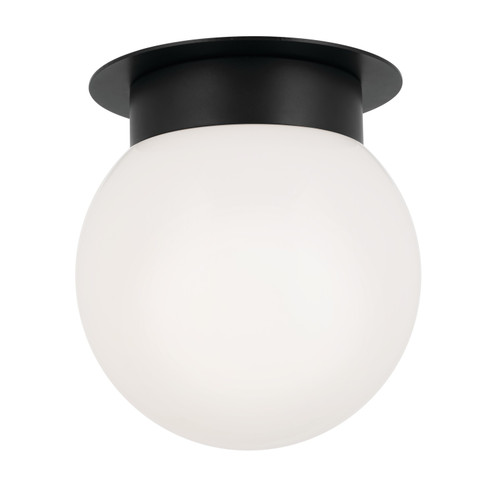 Albers One Light Flush Mount in Black (12|52586BK)