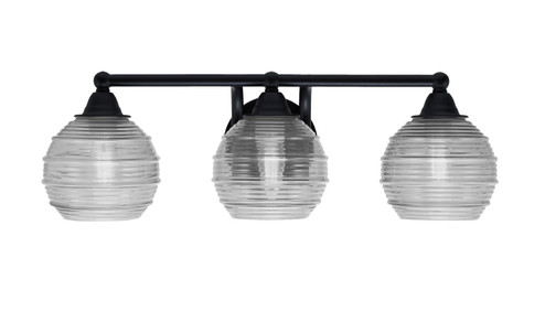 Paramount Three Light Bath Bar in Matte Black (200|3423-MB-5110)