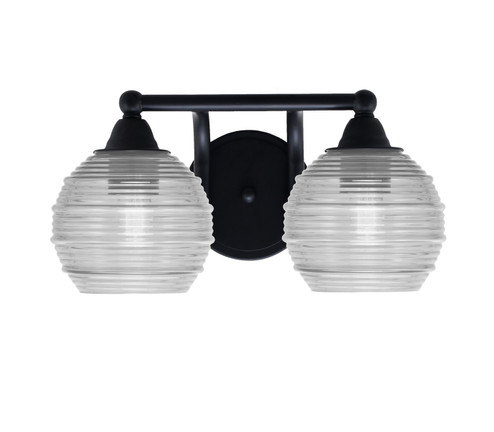 Paramount Two Light Bath Bar in Matte Black (200|3422-MB-5110)