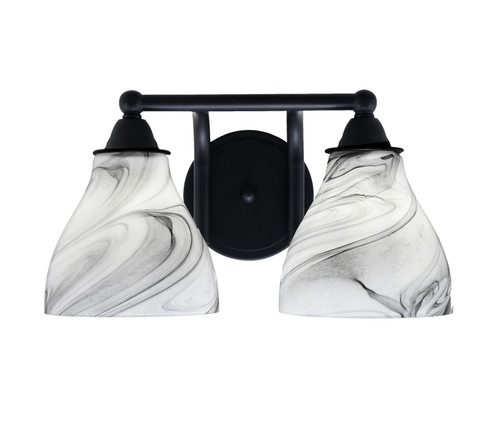 Paramount Two Light Bath Bar in Matte Black (200|3422-MB-4769)