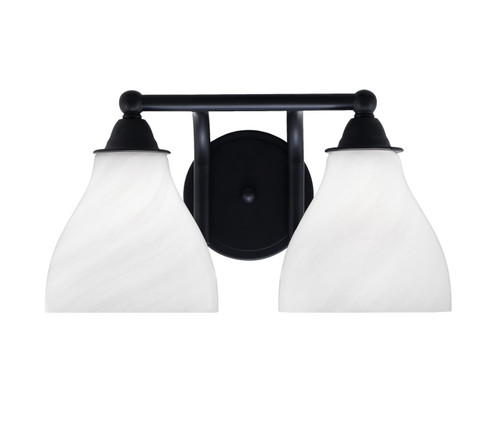 Paramount Two Light Bath Bar in Matte Black (200|3422-MB-4761)