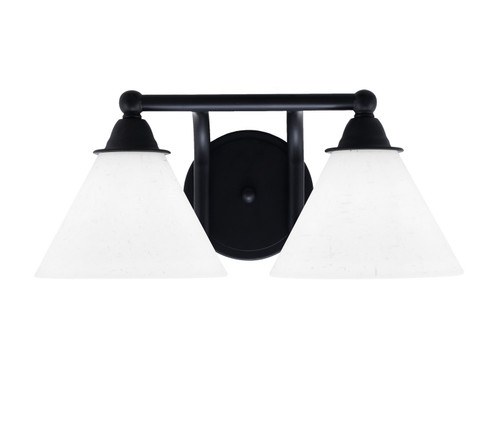 Paramount Two Light Bath Bar in Matte Black (200|3422-MB-312)