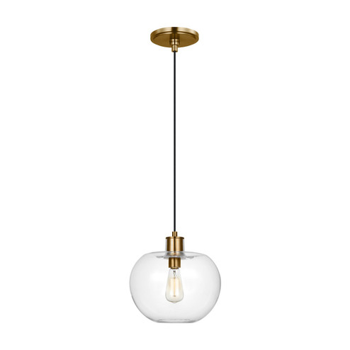 Mela One Light Pendant in Burnished Brass (454|TP1211BBS)