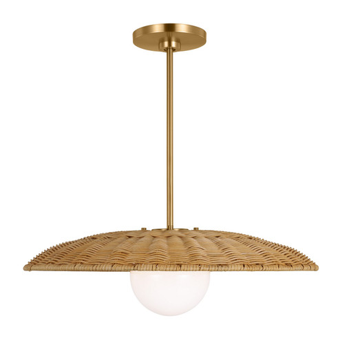 Mari One Light Pendant in Burnished Brass (454|KSP1101BBS)