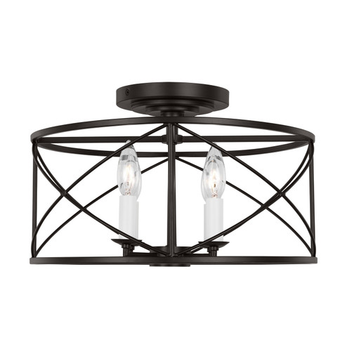 Beatrix Four Light Semi-Flush Mount in Aged Iron (454|CF1134AI)