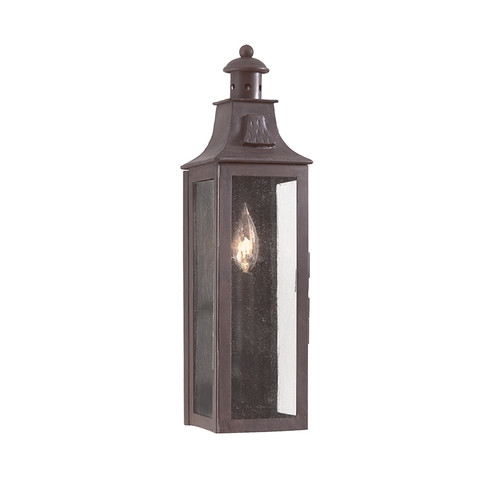 Newton One Light Wall Lantern in Soft Off Black (67|B9007-SFB)