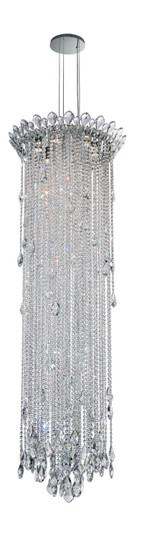 Trilliane Strands Six Light Pendant in Polished Stainless Steel (53|TR2413N-401R)