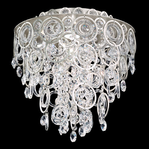 Circulus Four Light Flush Mount in Antique Silver (53|DR1401N-48O)
