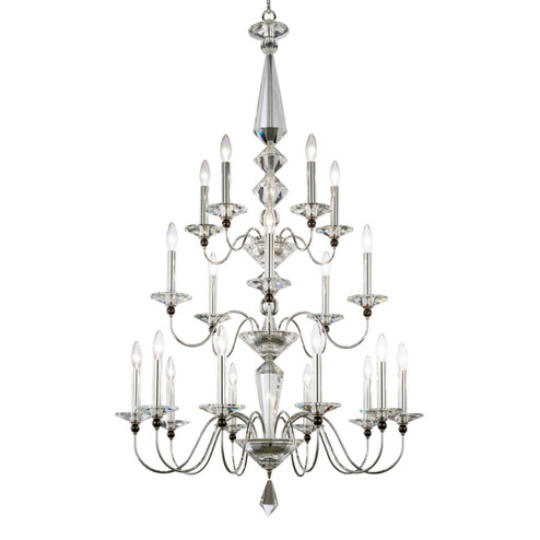 Jasmine 20 Light Chandelier in Polished Silver (53|9698-40O)