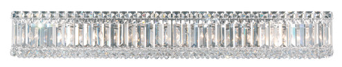 Quantum Nine Light Bath Vanity in Polished Stainless Steel (53|2225R)