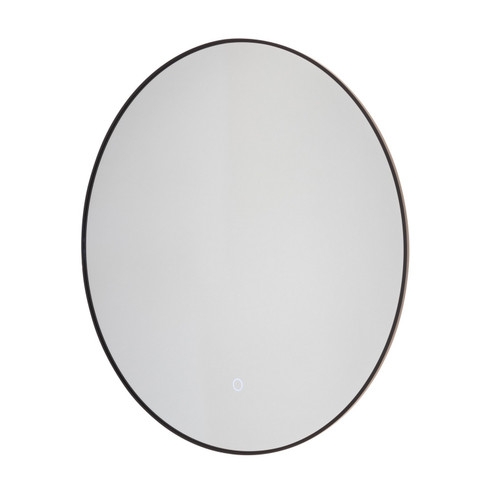 Reflections LED Wall Mirror in Matte Black (78|AM327)