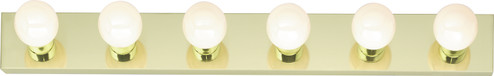 Six Light Vanity in Polished Brass (72|SF77-190)