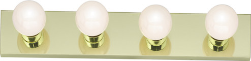 Four Light Vanity in Polished Brass (72|SF77-189)