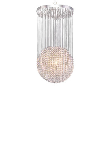 Continental Fashion Six Light Chandelier in Silver (64|96961S22)