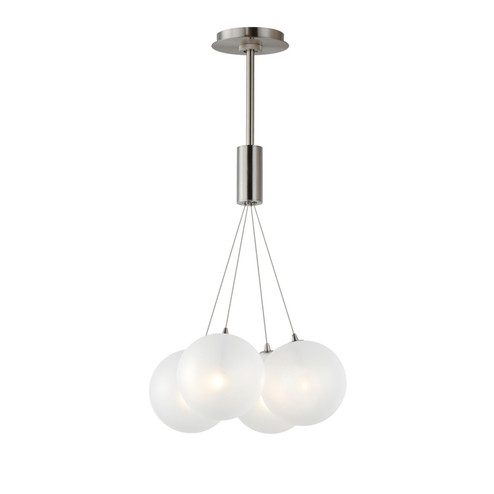 Burst LED Pendant in Satin Nickel (86|E25084-54SN)