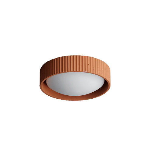 Souffle LED Flush Mount in Terra Cotta (86|E25050-TRC)