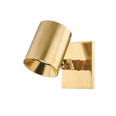 Highgrove One Light Wall Sconce in Aged Brass (70|MDS1700-AGB)