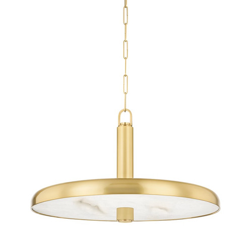 Reynolds LED Pendant in Aged Brass (70|3828-AGB)