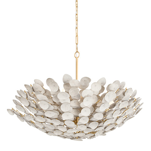 Aimi 12 Light Chandelier in Vintage Gold Leaf (68|356-49-VGL) Aimi 12 Light Chandelier in Vintage Gold Leaf (68|356-49-VGL)