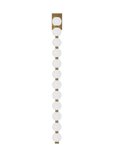 Perle LED Wall Sconce in Natural Brass (182|SLWS23030NB)
