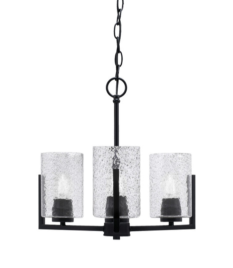 Atlas Three Light Chandelier in Matte Black (200|4503-MB-3002)