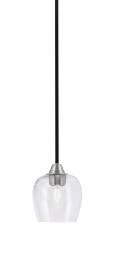 Paramount One Light Mini Pendant in Matte Black & Brushed Nickel (200|3401-MBBN-4810)