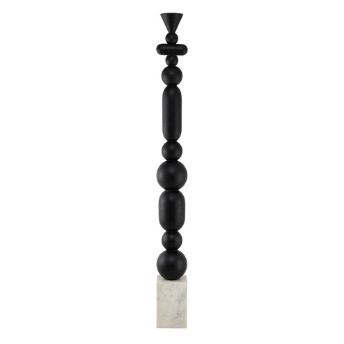 Totem Floor Sculpture in Black (45|H0897-10958)