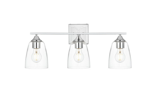Harris Three Light Bath Sconce in Chrome (173|LD7309W24CH)
