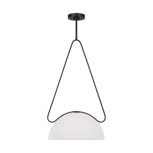 Nido One Light Pendant in Midnight Black (454|KP1161MBK)