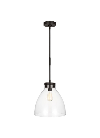 Garrett One Light Pendant in Aged Iron (454|CP1121AI)