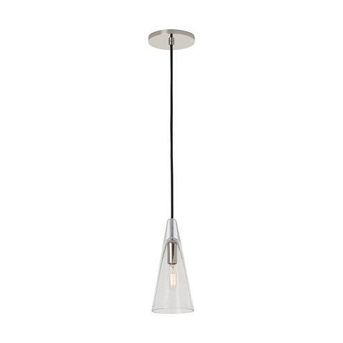 Selina One Light Pendant in Polished Nickel (182|SLPD281CN)