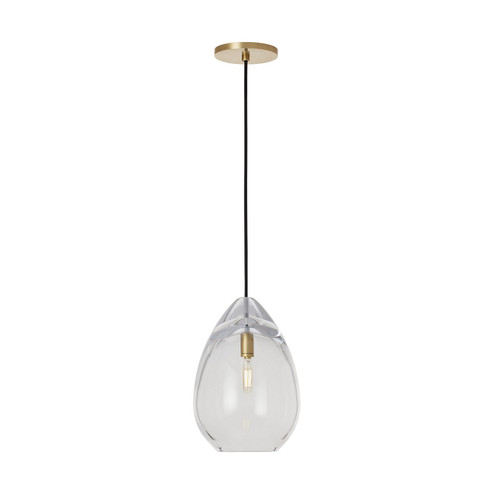 Alina LED Pendant in Natural Brass (182|SLPD279CNB-L)