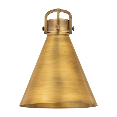 Downtown Urban Shade in Brushed Brass (405|M411-14BB)