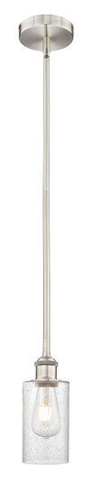 Edison One Light Mini Pendant in Brushed Satin Nickel (405|616-1S-SN-G804)