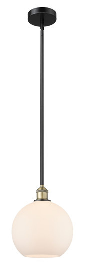 Edison One Light Mini Pendant in Black Antique Brass (405|616-1S-BAB-G121-10)