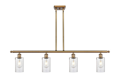 Ballston Four Light Island Pendant in Brushed Brass (405|516-4I-BB-G804)